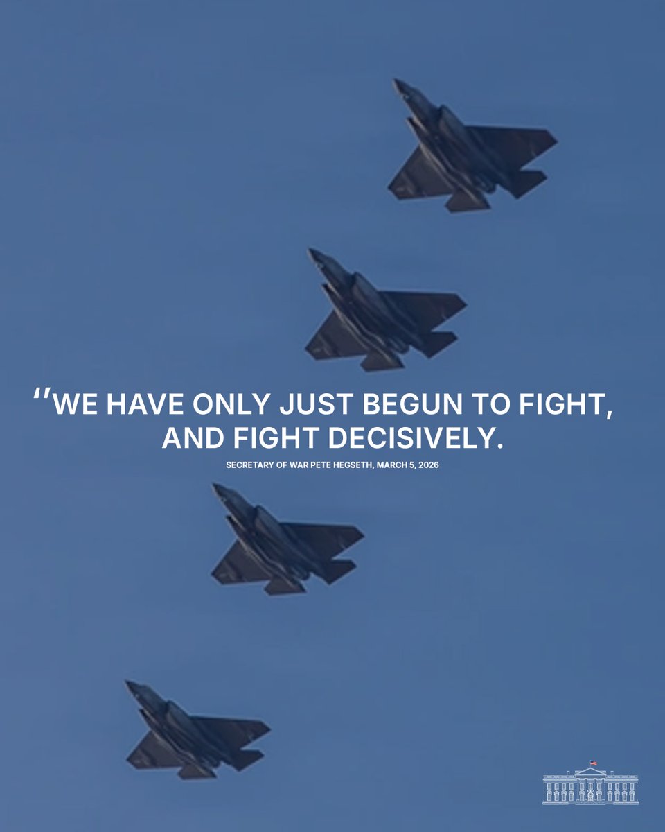 The White House tweet media