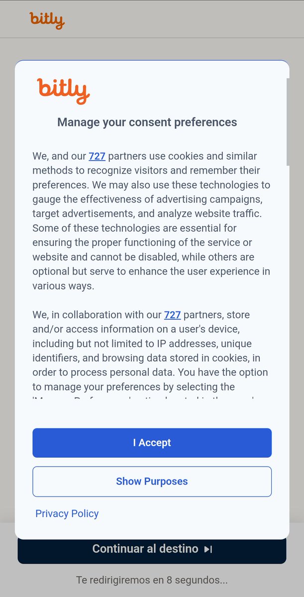 TeamAvocadoo's tweet photo. @metrovalencia @GVAMediAmbient Hola, buenas noches

Se podría considerar dejar de utilizar bitly para acortar enlaces? Solicitan compartir cookies con mas de 700 socios solo por entrar en vuestro enlace. https://t.co/SRgOixsUJy