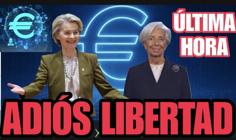 La IMPOSICIÓN de Euro Digital. Ellas saben que se les vienen tiempos difíciles y, cuyos serios problemas acaban de comenzar. Se preparan para blindarse através de estructuras totalitarias de represión, vigilancia y control. NUESTRA TAREA ES DEFENDER EL EFECTIVO

🔥🔥🔥🔥☄️