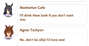 tachyon willingly drinking coffee just for cafe there's something really gay about that