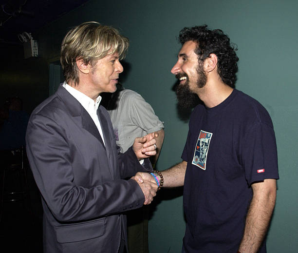 AcervoSystem36's tweet image. Serj Tankian and David Bowie 🧑‍🎤

#systemofadown #serjtankian #daronmalakian #johndolmayan #shavoodadjian