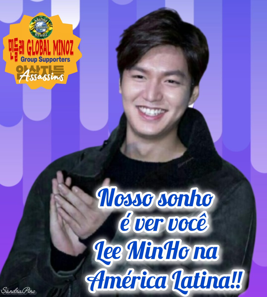 💫América Latina levanta sua voz com amor e com esperança de Lee MinHo nos ouvir❤️. Esperamos um fanmeeting aqui em nosso Continente 🌎💕

#LeeMinHoEnLatinoamérica
#MinozLatam
#LatamLovesLeeMinHo
#minozleeminhobrasil
#sanentretenimento
<a href="/ActorLeeMinHo/">Lee Min Ho</a>
<a href="/kpopchileof/">K-POP CHILE</a> 
<a href="/ninshi_ent/">Ninshi Entertainment</a>