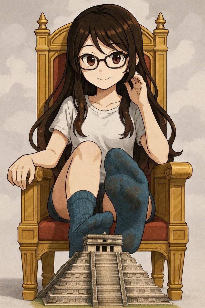 GiantessMiriam's tweet photo. Es cruzar "el charco" y toda civilización cae a mis pies 😁.
Lo siento mexicanos, los templos aztecas se sienten como lindos reposapiés para una diosa como yo 😙👀.
Crossing the pond is all it takes to conquer civilization .
Sorry Mexicans, Aztec temples feel like lovely footrest https://t.co/6yxZFH9IAD