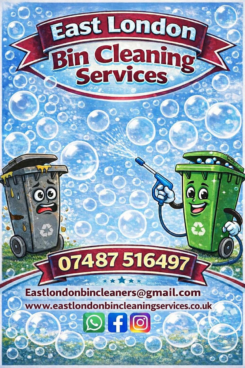 New wheelie bin cleaning business launching next week ⚒️
