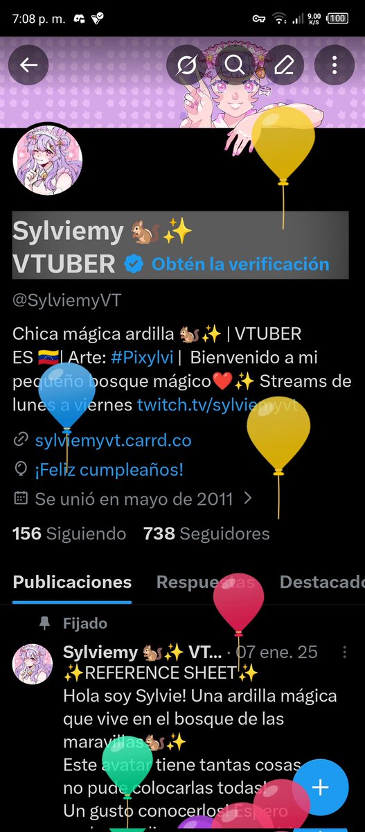 Sylviemy 🐿✨ VTUBER tweet media