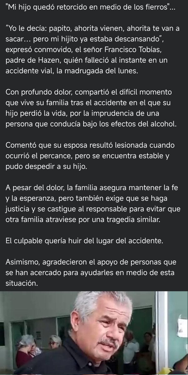 Ésto pasó en #Reynosa

¡Ven porque detesto a los malditos alcohólicos!

Un niño de 15 años murió de una manera horrible por causa de uno de estos estúpidos.