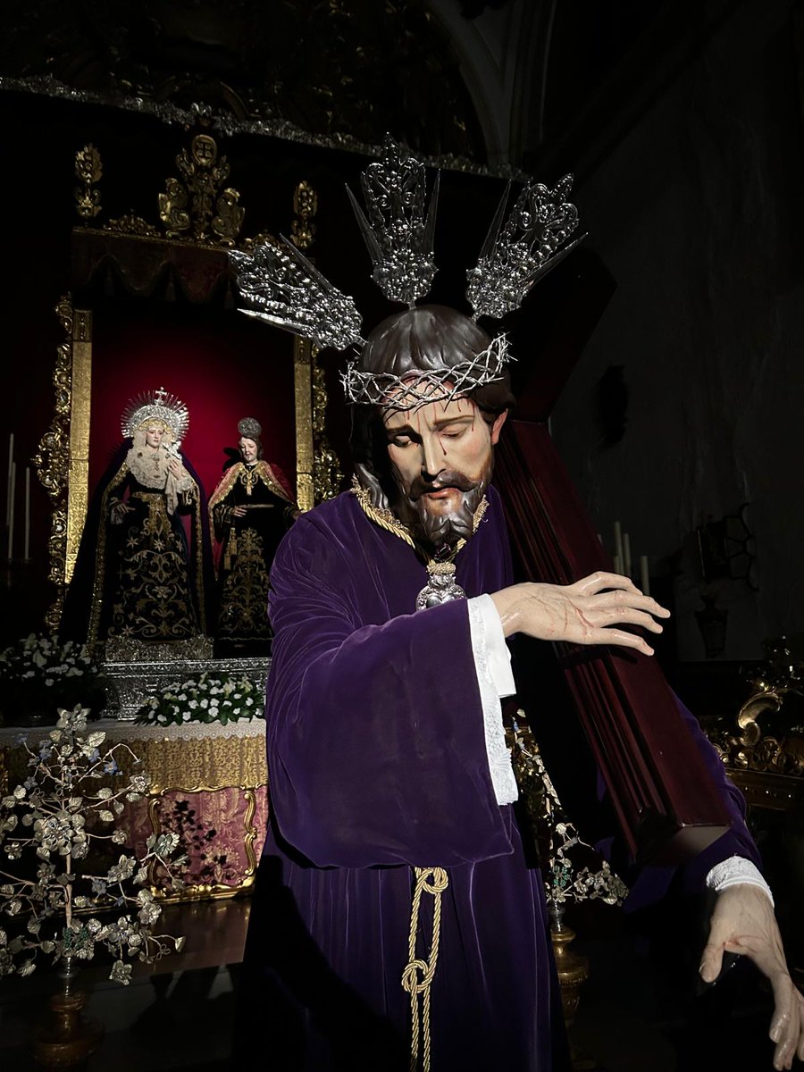 NazarenoViso's tweet photo. NUESTROS SAGRADOS TITULARES PARA LOS CULTOS CUARESMALES. https://t.co/cRowyWXwRK