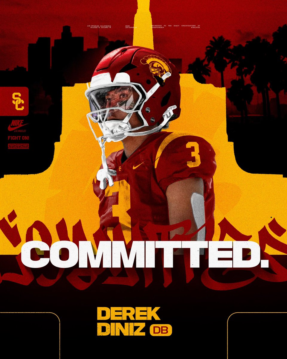 derek_diniz's tweet photo. Committed‼️
@DreBrownUSC @TrovonReed @uscfb @kcassamas https://t.co/Ryb4IbssbI