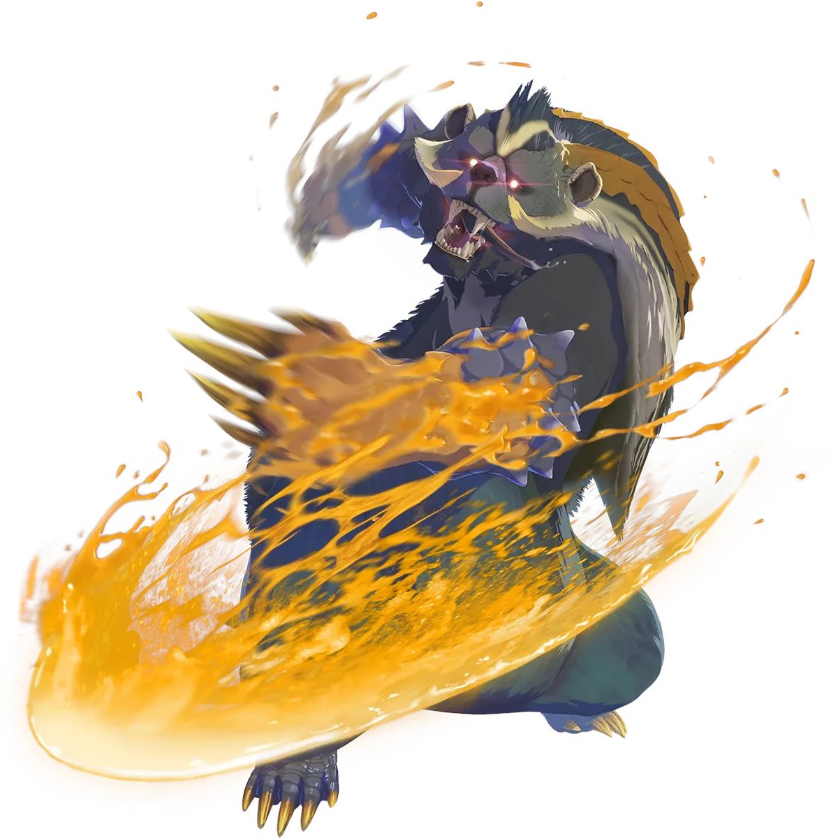 Official Renders Official render for Invasive Arzuros from Monster Hunter Stories 3