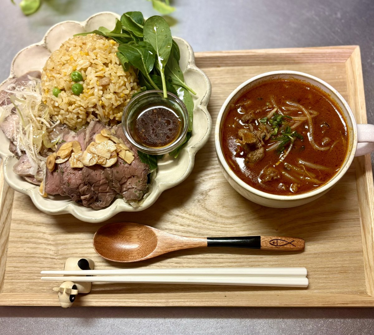 息子の今日の朝ごはんと
昨日の夜ごはん