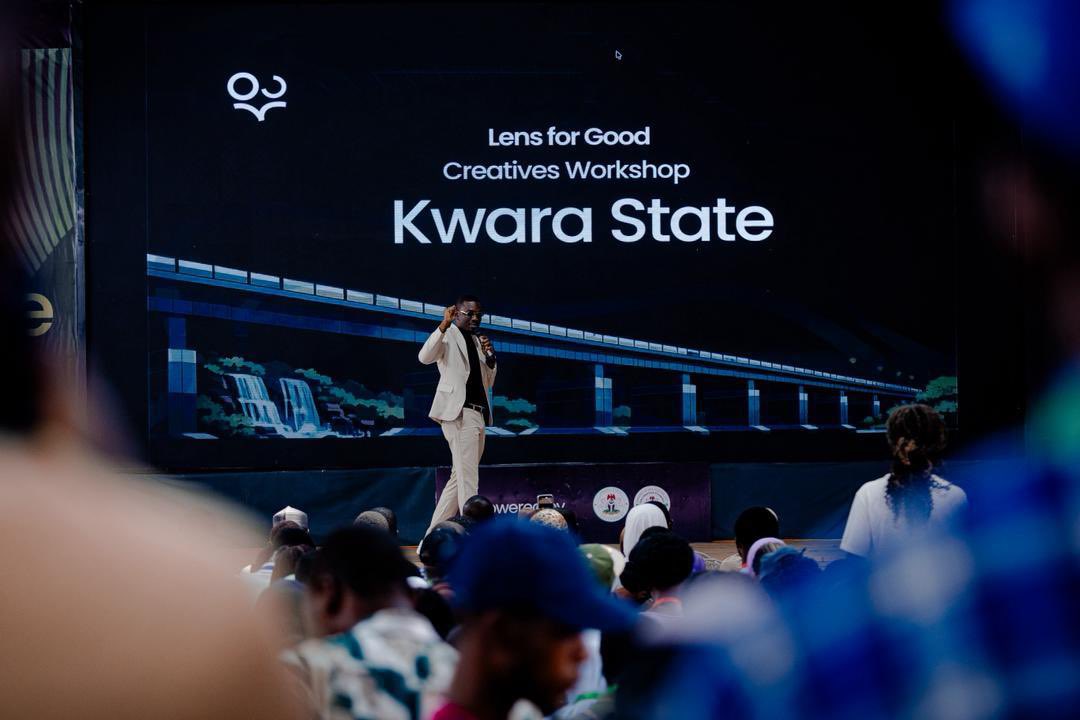 NmediaYa14124's tweet image. Historic Turnout as 1,500 Creatives Attend Lens4Good x Kwara Creatives Training

Yesterday Over 1,500 young creatives gathered in Ilorin for the Lens4Good Creative Workshop, a two-day training organized by Lens4Good in collaboration with Kwara creat

#LensForGood
#KwaraCreatives