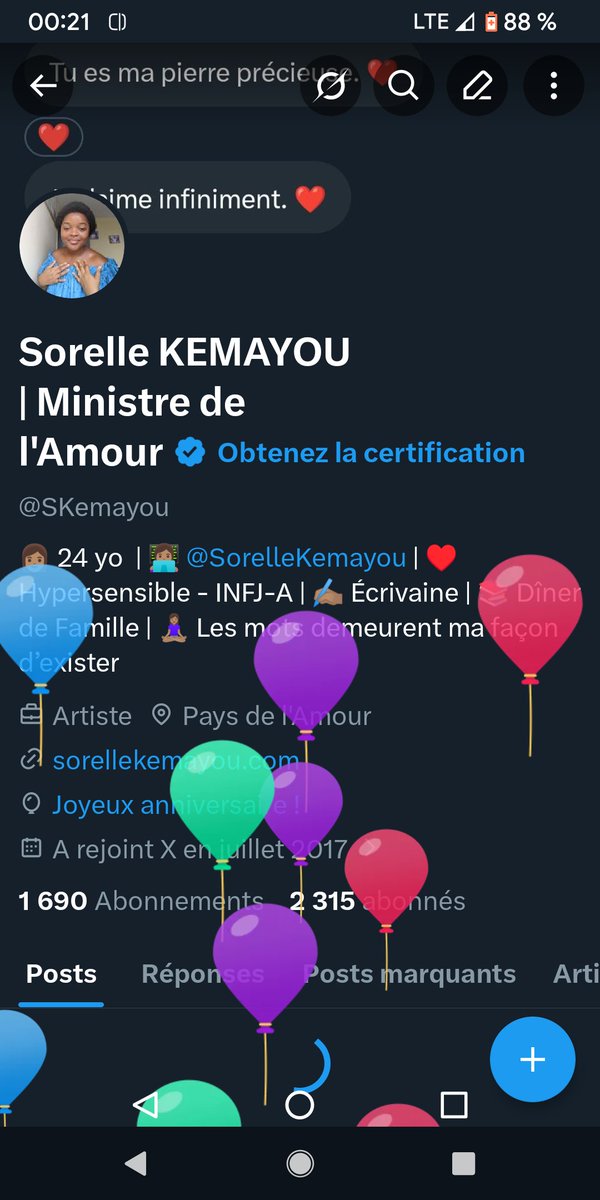 Sorelle KEMAYOU | 소렐 케마유 tweet media
