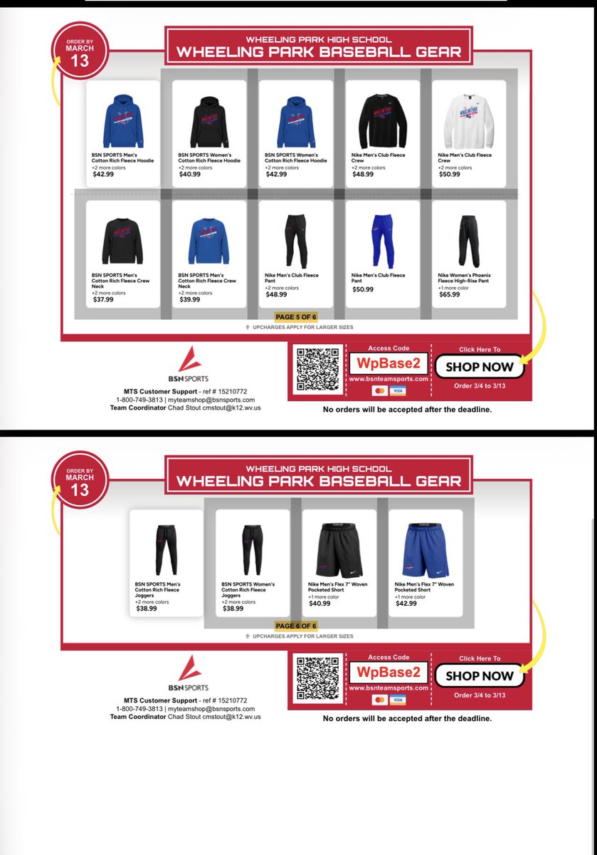 Wheeling Park Baseball tweet media