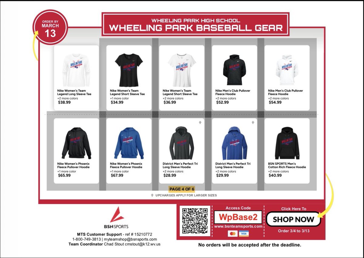 Wheeling Park Baseball tweet media