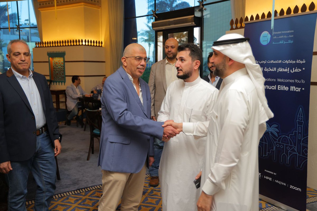 EI_offical's tweet photo. Etesalat Innovation Annual Elite Iftar bringing together CX thought leadership with ICT key players in a “ Food for thought” Ramadan gathering 

@theCXmaster #innovating_tomorrow #CX #ICT https://t.co/hoIgcHPcNM