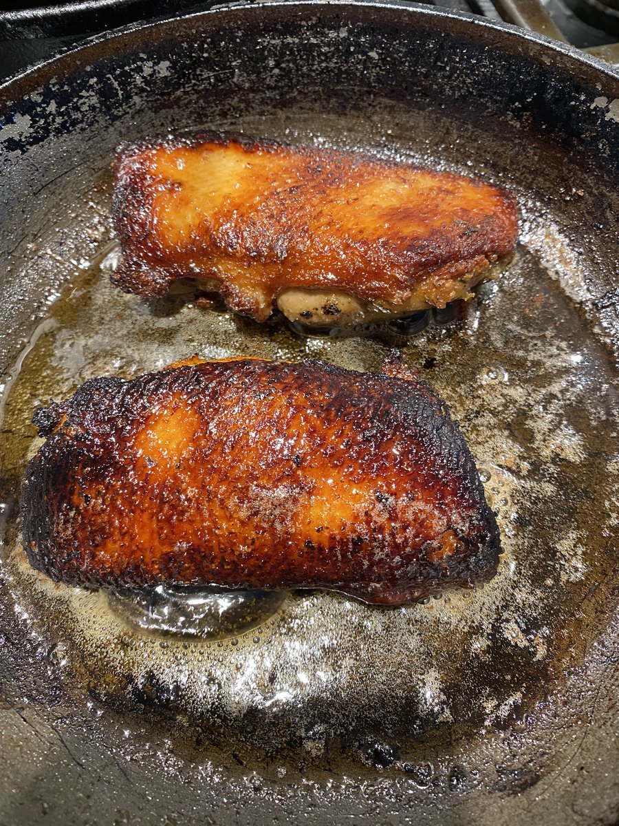 1053SS's tweet photo. Crispy skin is my nemesis @WildForkFoods https://t.co/bV7LiFBcAK