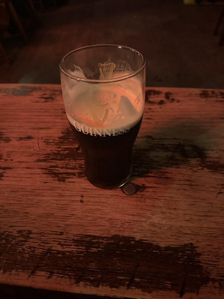 Moving apartments tomorrow morning. I haven’t packed a single thing yet. Spring Lounge Guinness.