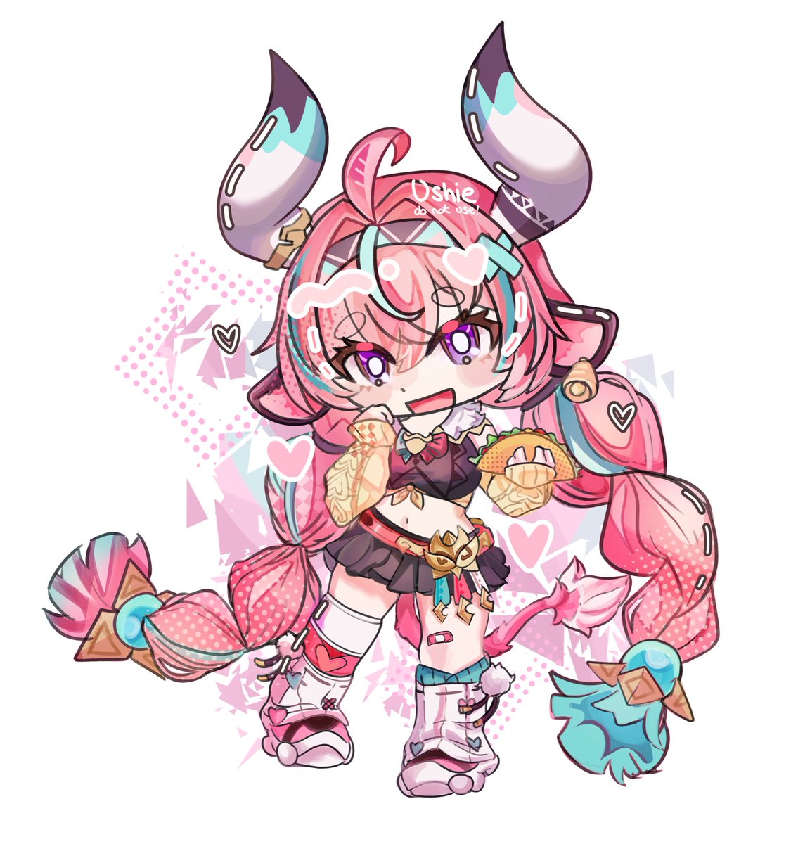 ushie_cat's tweet photo. Varesa 🐮💖🌮#Genshinlmpact #varesa #natlan #fanart https://t.co/P2VhUn6iwN