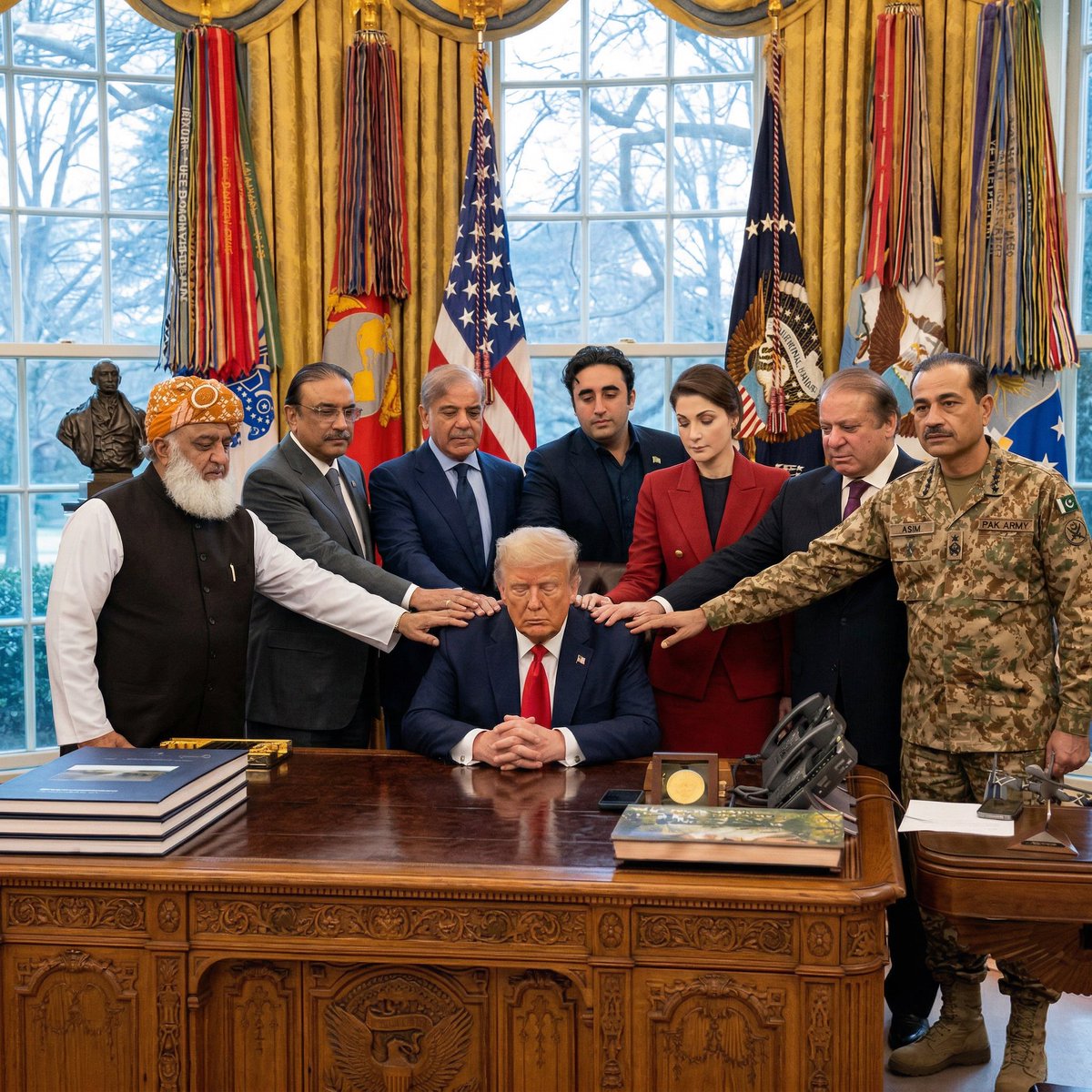 Happening Now in the Oval Office