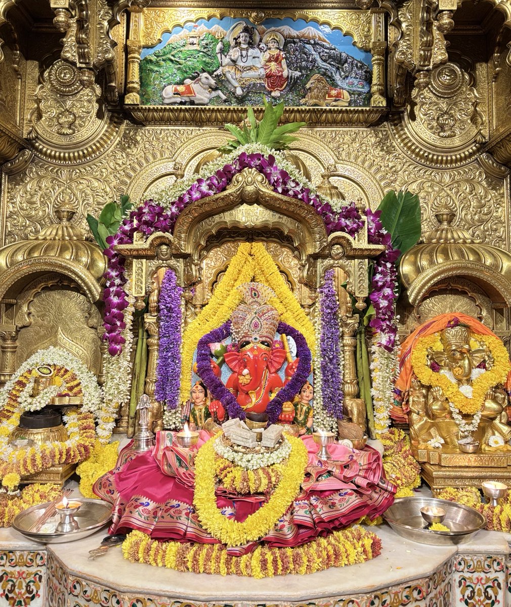 🙏 गणपती  बाप्पा मोरया 🌺मंगलमूर्ती मोरया 🙏०६/०३/२०२६
🙏Ganapati Bappa Moraya 🌺 Mangalmurti Moraya  🙏06/03/2026