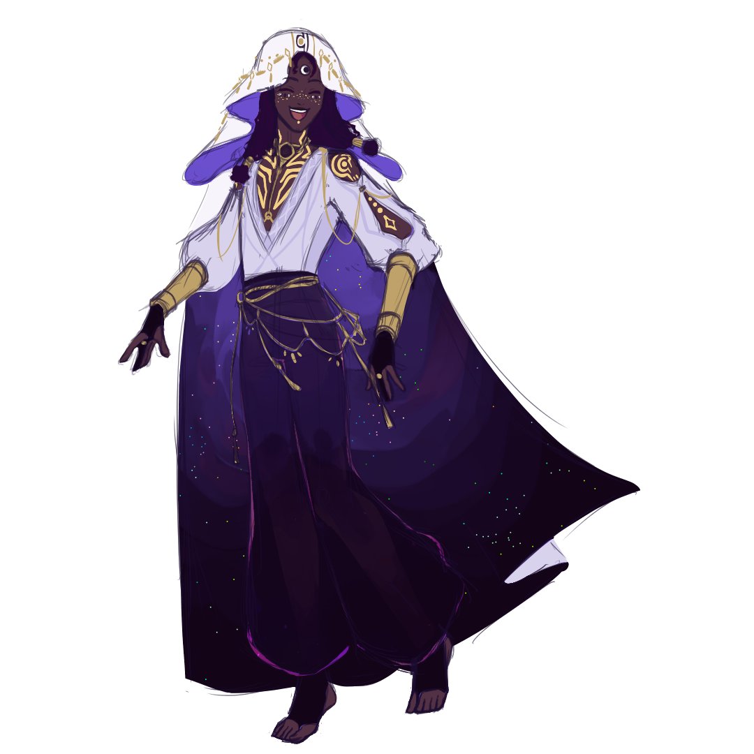 freshoomi's tweet photo. @drugsandsocks_ The most prettiest man I've ever made, just a pure night/moon inspired design 🌙✨ https://t.co/XC9eeHdm6B