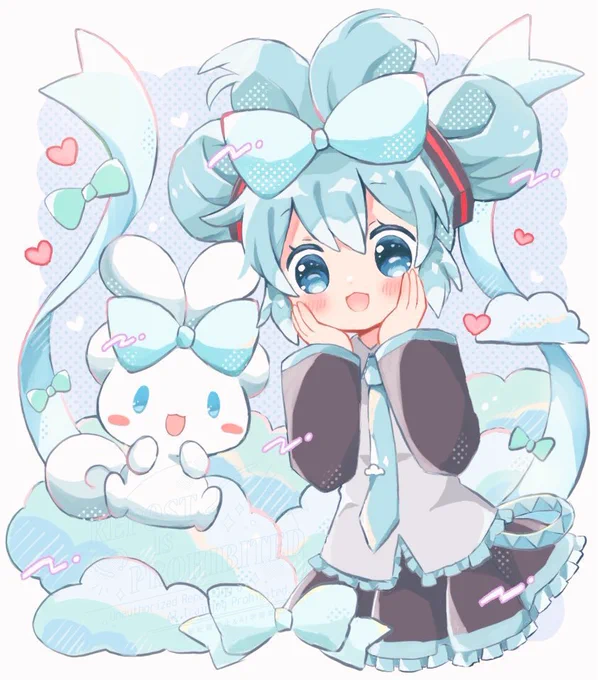 シナモンお誕生日おめでとう〜 過去絵から再掲 #シナモン生誕祭2026