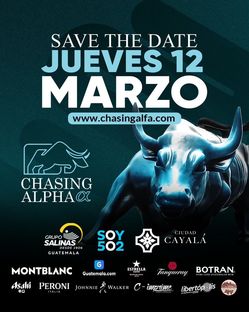libertopolis's tweet photo. ¡HOY sorteamos 5 entradas para Chasing Alpha!
Participa ahora:
📲 Envía #YoSoyLibertopolis al 4585-4280
⏰ Tienes hasta 5:50 PM
Solo para oyentes de Libertópolis Negocios.
@Md30
#YoSoyLibertopolis #ChasingAlpha https://t.co/ZGzEheqaoM