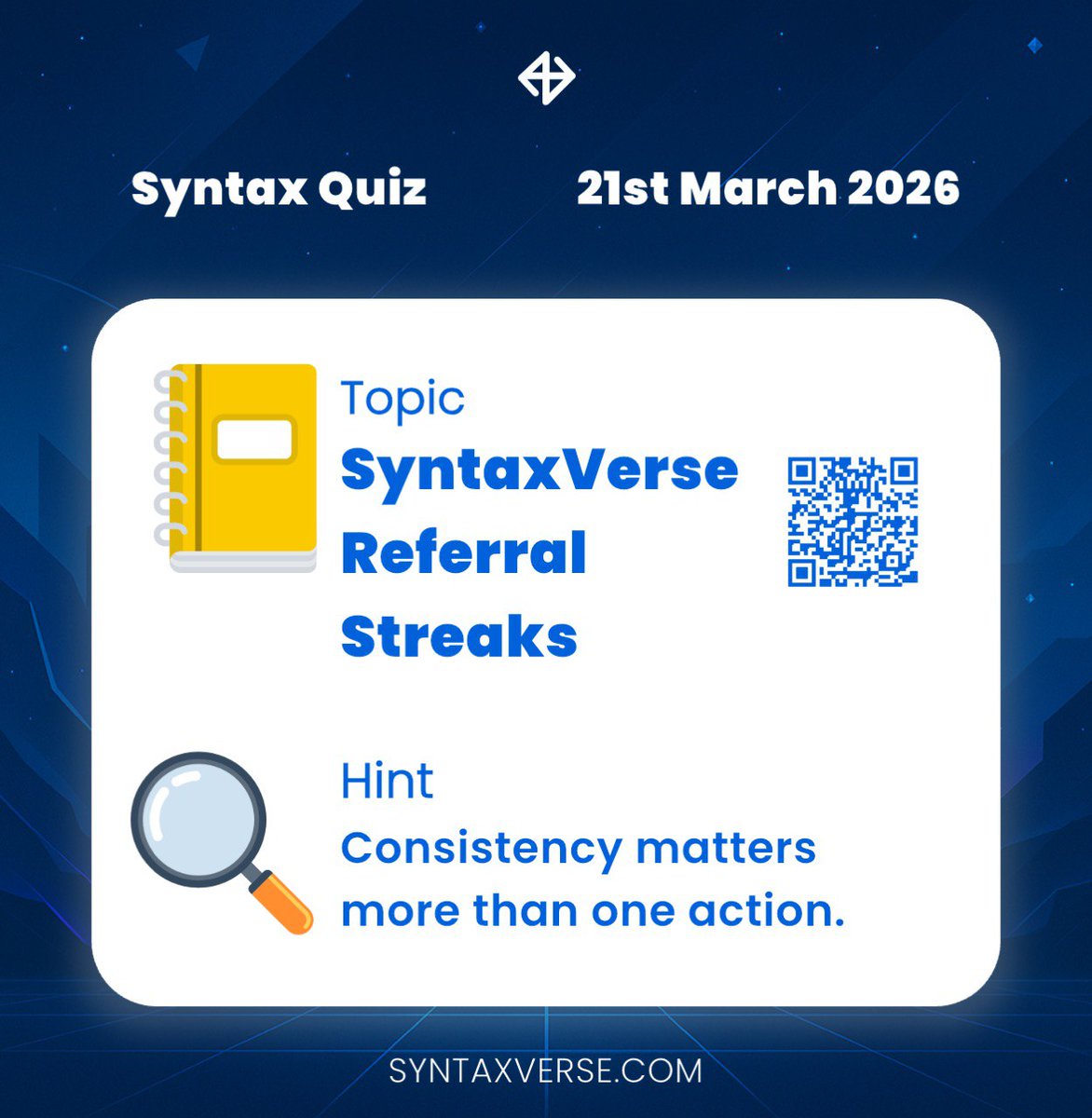 SyntaxVerse tweet media