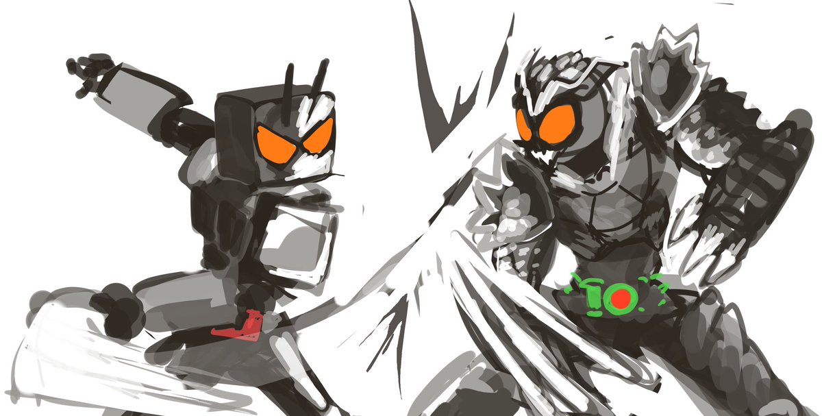 Who would win in a fight? 🤔 
Cardboard boxes 📦 
VS
FUSION REACTOR! ☢️
#KamenRider #ocart