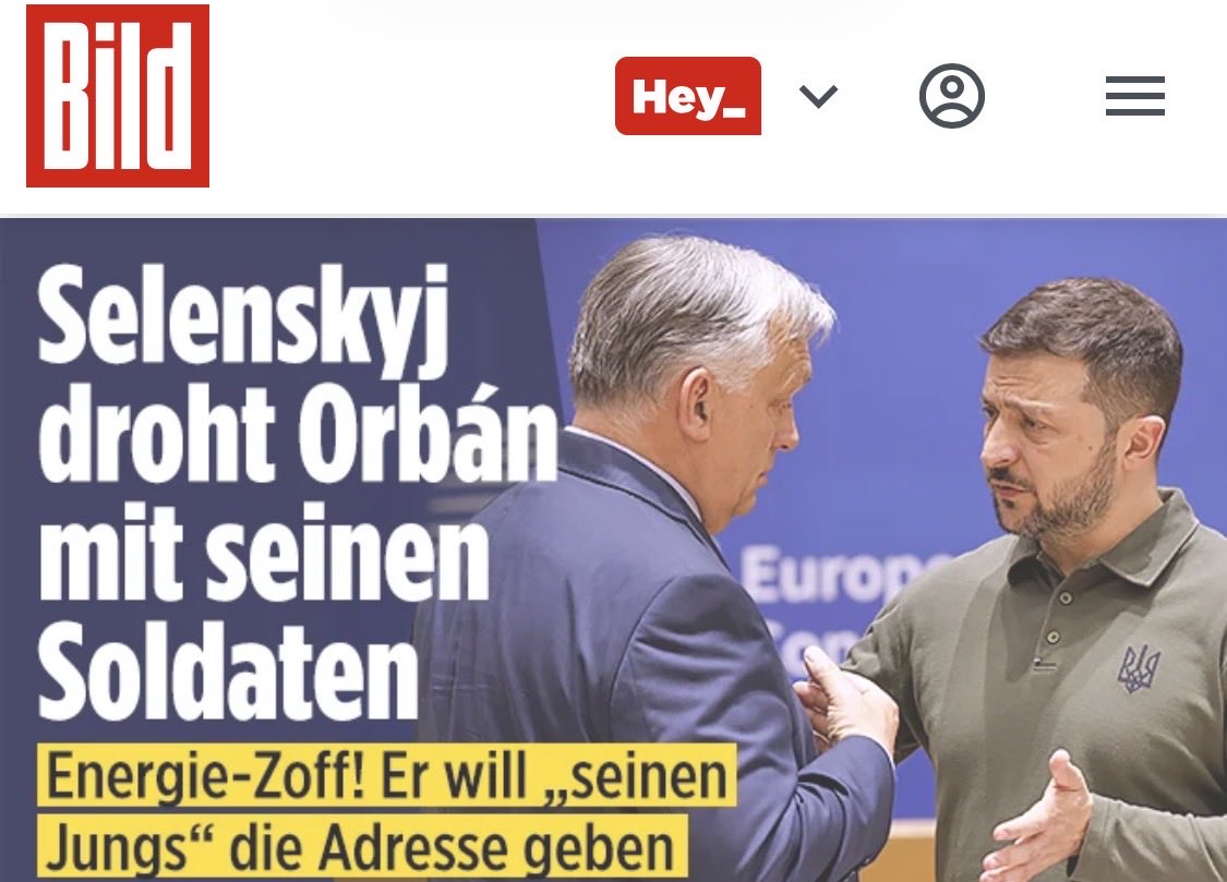 Es ist ein Skandal, dass die EU und die Merz-Regierung Selenskyi nicht endlich den Fußtritt geben, den er verdient. Ungarn ist eine Demokratie und EU-Mitglied. Die Ukraine ist korrupt, mafiös und zu allem fähig, siehe die Sprengung unserer Nord-Stream-Pipeline!