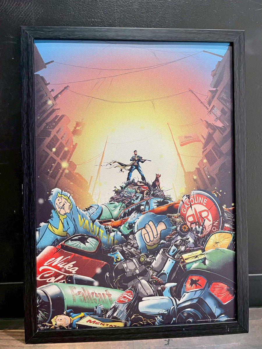 📣新商品&再入荷🎉 #Fallout👍 A3ポスター(シリアルナンバー入り
