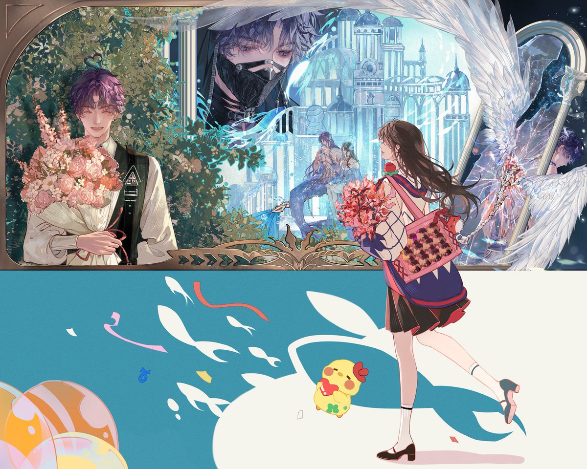 画鹿水 tweet media