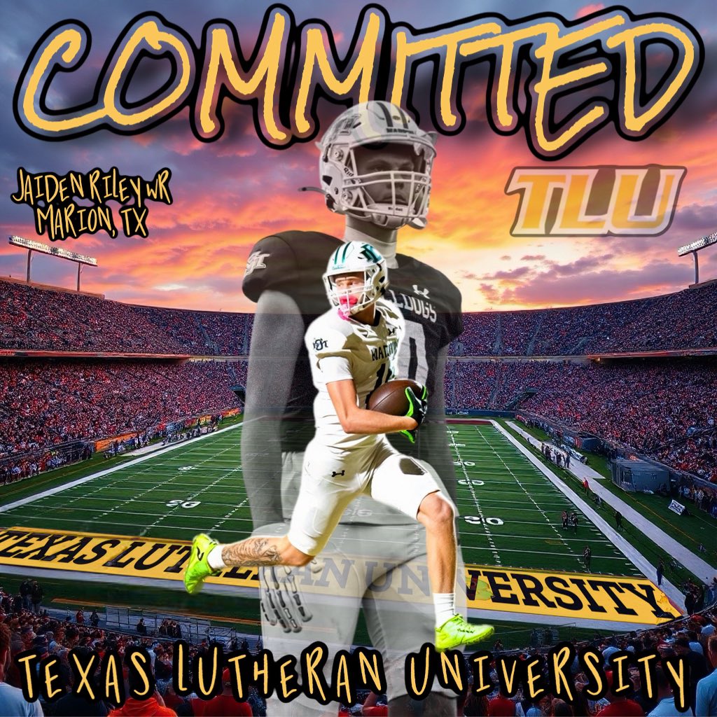Jaiden_Riley3's tweet photo. AGTG! After much thought and prayer, I’m excited to announce my commitment to @TLU_Football .
Thank you to everyone who helped me get here. The journey continues… #Committed

@CoachBeauGrech @Coach__Call @CoachBoGonzalez @coachyocktweets https://t.co/hxVmqnjZ9h