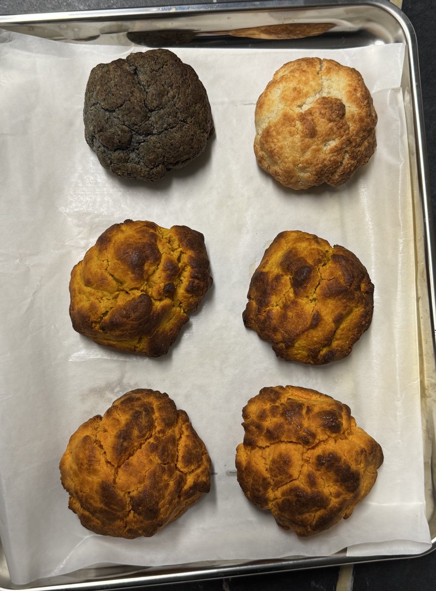 사실 너도 똑.같.더..라고……
에프굽얼먹으로 스콘을 뮤뎌보쟈♡