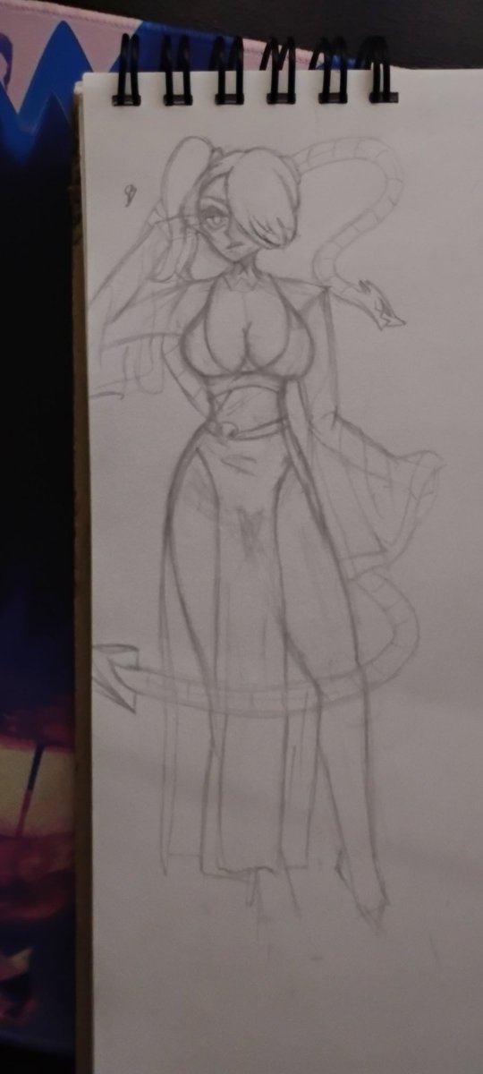 Una squiggly gotica sisisis