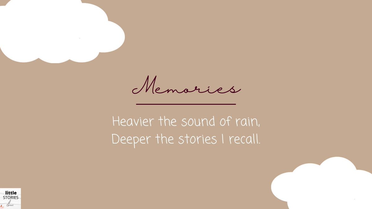 littleST_inked's tweet photo. Heavier the sound of rain,
Deeper the stories I recall.
#littleSTORIESinked #heavier #sound #rain #deeper #stories #recall #raindrops #raining #rainy https://t.co/cl2ffBzVEP