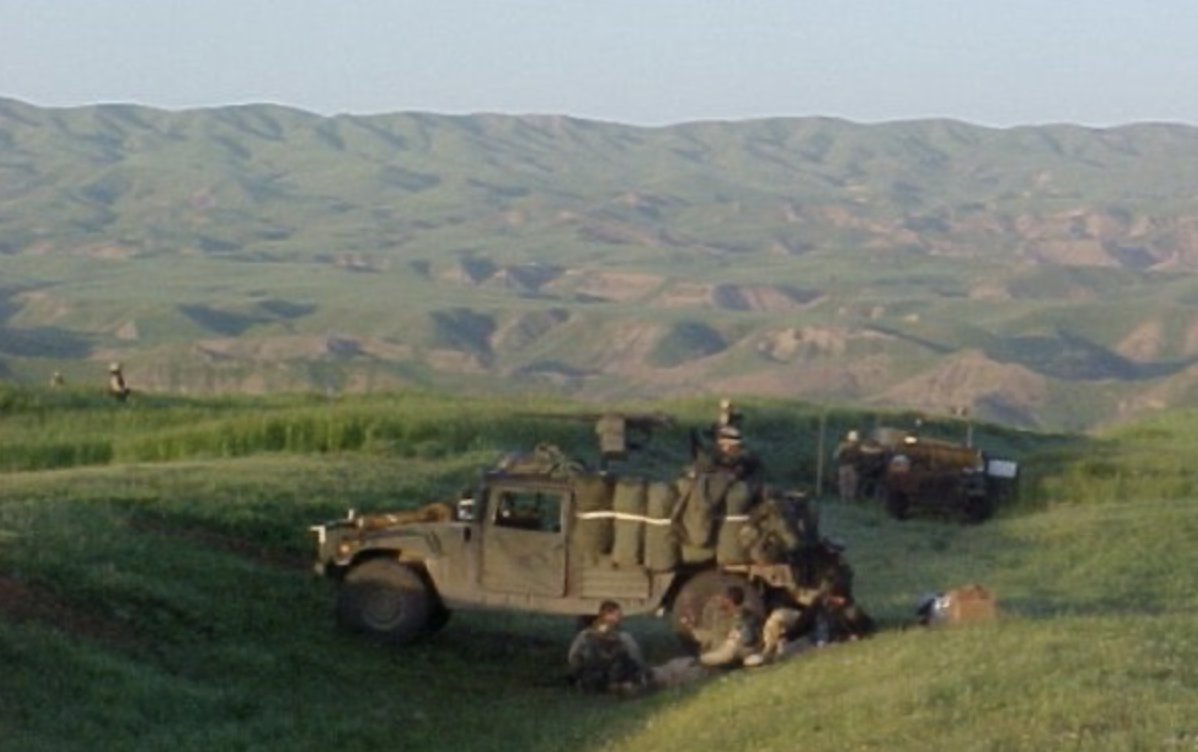 SpencerGuard's tweet photo. When my unit jumped into Northern Iraq in 2003 during the invasion of Iraq, we linked up with the Kurdish Peshmerga, who fought alongside American forces all the way south to Kirkuk.

The Kurds are a proud people and a warrior culture. If Kurdish fighters become involved in any conflict with Iran, they will fight hard.