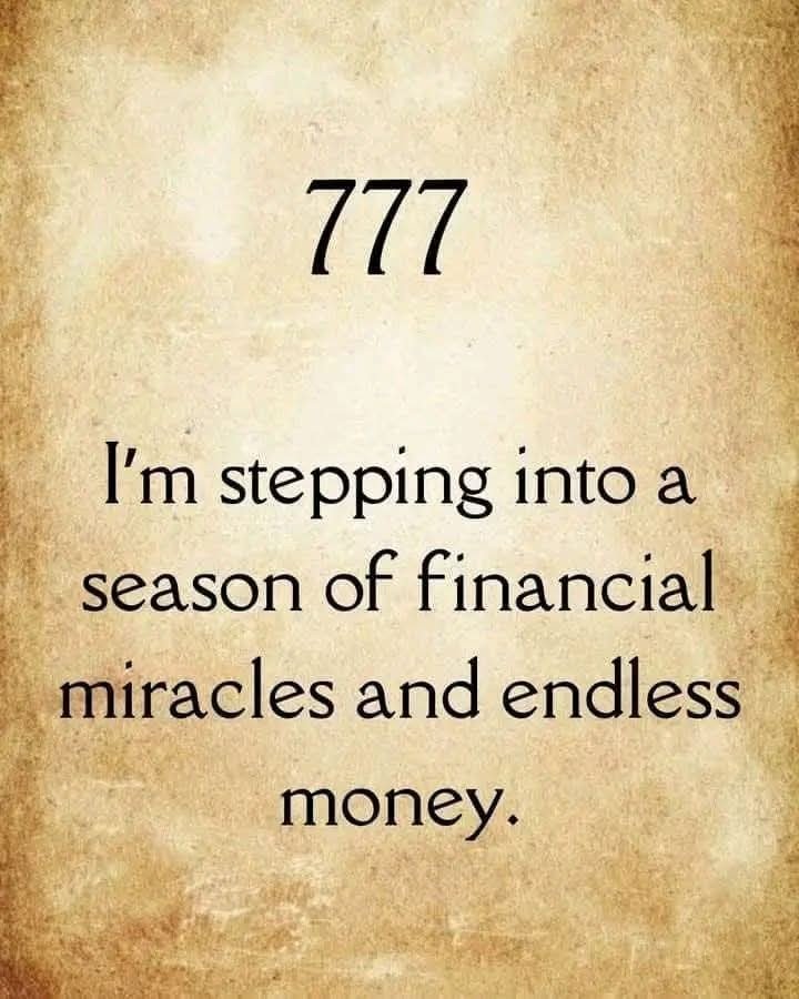 druduebolo7's tweet photo. 777 ✨
A new season of financial blessings and opportunities is coming. Believe it.
Comment 777 if you’re ready to receive.
#777 #Abundance #MoneyFlow #PositiveEnergy https://t.co/rnIFE0L8pJ