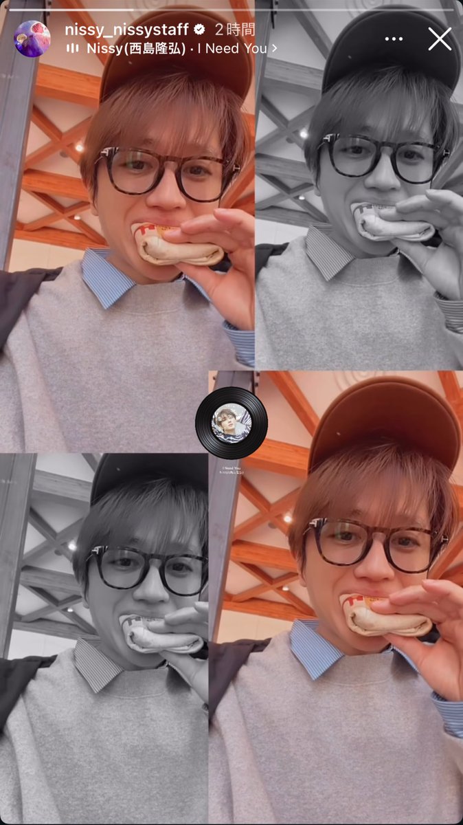 ny___pupil's tweet photo. 私も夜勤終わりに偶然スタバ☕️✨
久しぶりにNissyの姿見れて、夜勤の疲れはどこかに飛んで行きました🕊️ https://t.co/pFsglL6zI0
