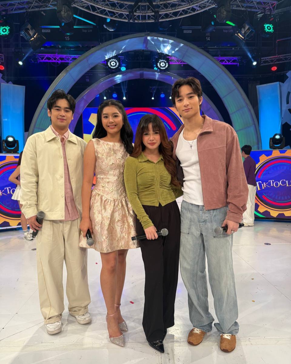 More snaps of #GMAPBBCollab 4th Big Placers Princess Aliyah and Miguel Vergara, and 3rd Big Placers Joaquin Arce and Ashley Sarmiento! 😍💖

Watch #TiktoClock every 11:00 a.m. from Monday to Friday on GMA.