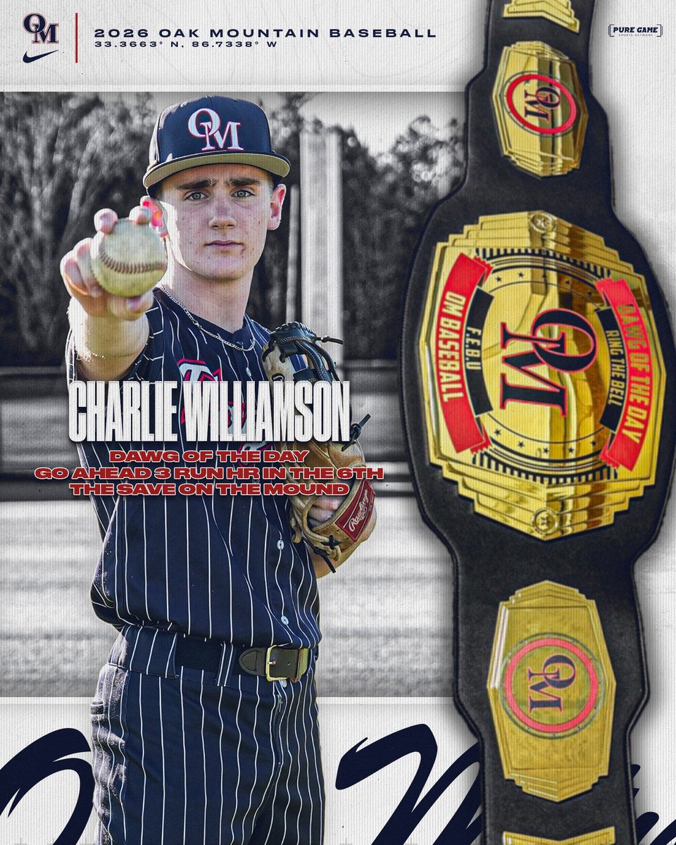 Oak Mountain Baseball tweet media
