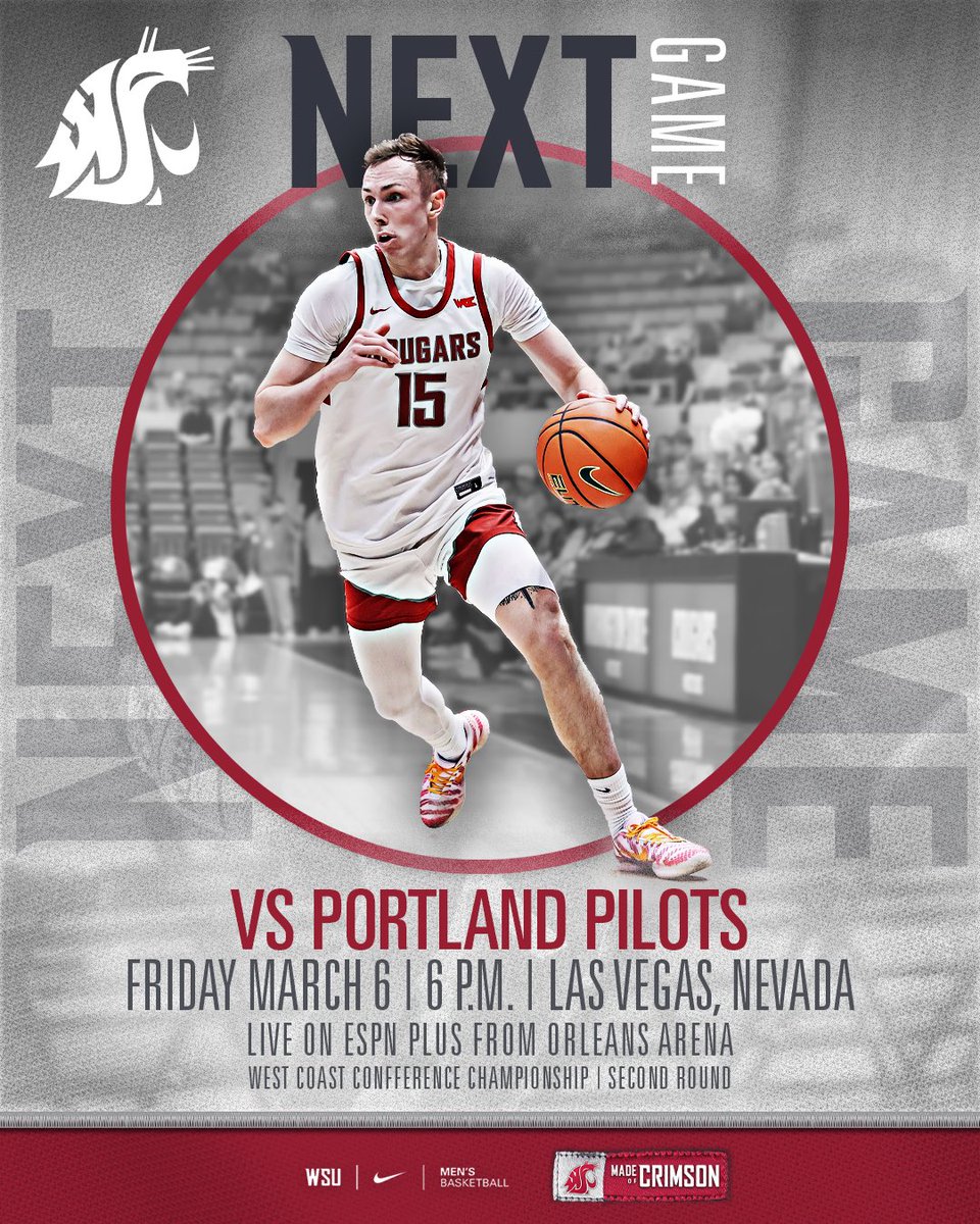 Washington State Men's Basketball tweet media