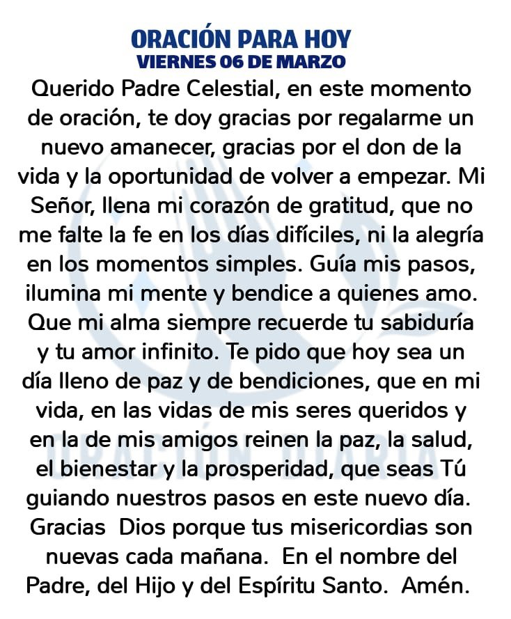 Oración Diaria®™ tweet media