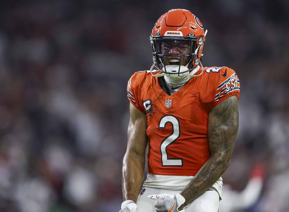 Athletic_Brief's tweet photo. Since 2018, DJ Moore has had five 1,000 yard seasons - but never double digit TD’s. Can he replace Stefon Diggs?

Do you think Moore can give Buffalo a true WR1? Drop your take below 👇 https://t.co/ouXXfXeXxc