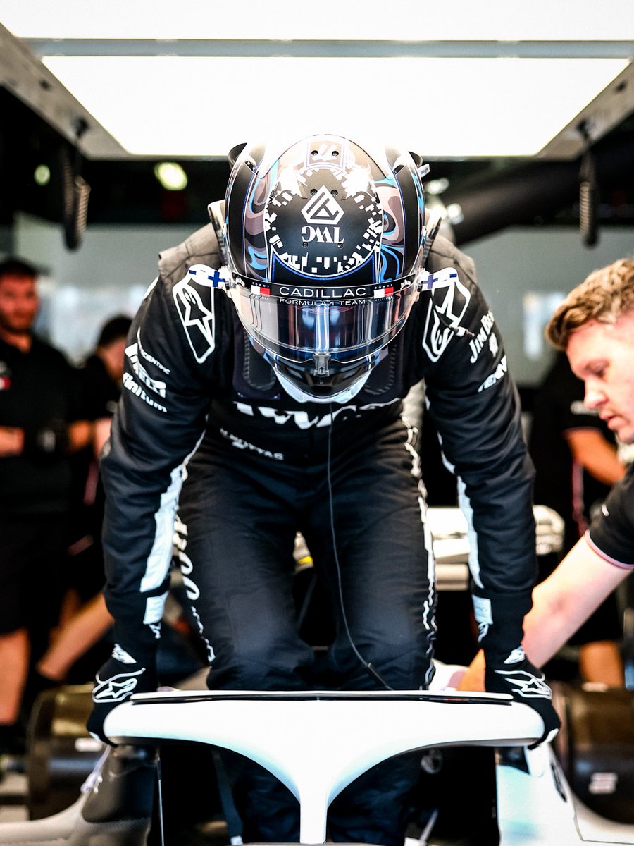 ValtteriBottas's tweet photo. So good to be out there 🇦🇺

First laps @Cadillac_F1 ✔️ https://t.co/VPTy9NQfWo