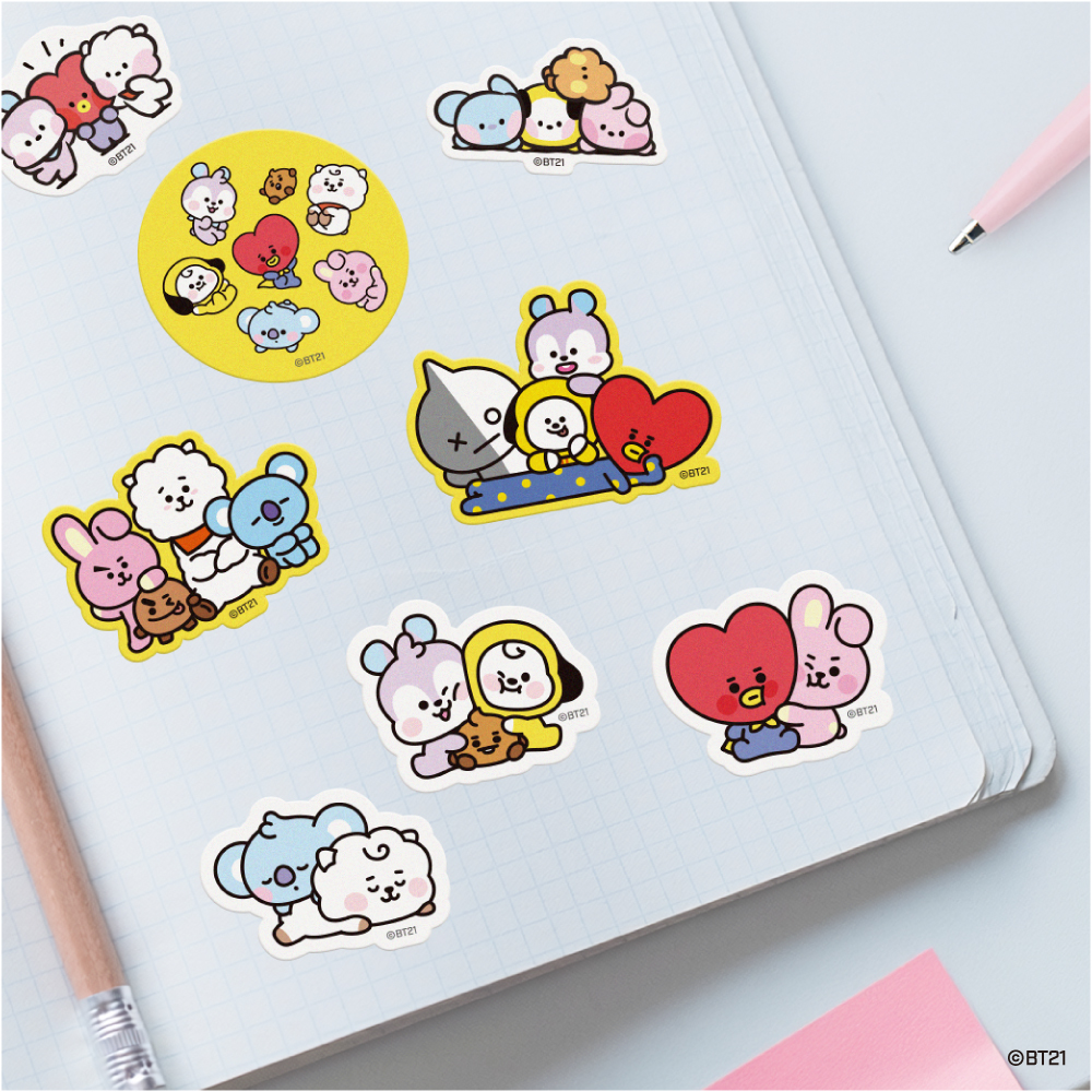 yamada_official's tweet image. ヤマダウェブコムで「BT21」のキャラクターステッカーシートを3/10(火)10:00より発売開始!

BT21の魅力的なキャラクターをセットにした、ステッカーシート2枚セット
数に限りがありますので、お見逃しなく!!
詳細は➡yamada-denkiweb.com/event/2603sp03/
#BT21 #KOYA #RJ #SHOOKY #MANG #CHIMMY #TATA #COOKY #VAN