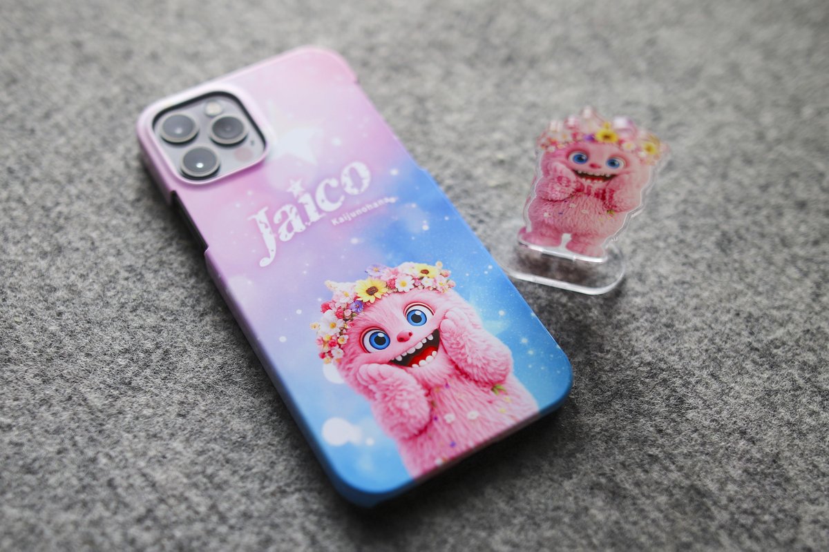 gorota5656's tweet photo. Jaicoスマホケース〜🌟
仕事が忙しすぎて現実逃避の合間に作る怪獣グッズ💻
軍団グッズ作ってる時が一番楽しいな…👀
#怪獣の花
#Jaico https://t.co/HFv20AzwG4