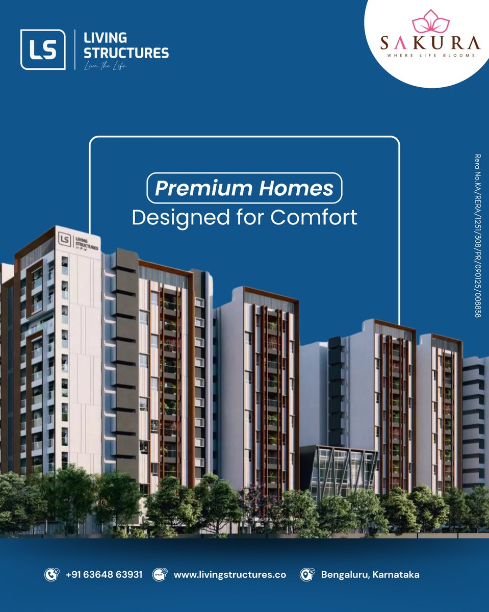 LivStructures's tweet photo. Where comfort meets modern design.
Experience premium homes crafted for a better lifestyle.

📍 Bengaluru
Discover living redefined. https://t.co/z1iDMxleNv