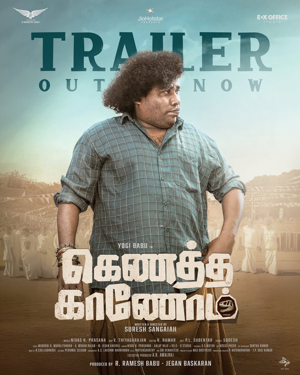 RBTalkies's tweet photo. Here is the trailer of #KenathaKanom —a story packed with rooted emotions and entertainment✨
Link - https://t.co/im7h6oALLR
#KenathaKanomFromMarch13
@iYogiBabu @LovelynChand
@RaichalRabecc @RBTalkies #ActorRamakrishnan @sureshsangaiah #DWPMusic
@nivaskprasanna  #BoxofficeStudio https://t.co/59l5hGKmiS