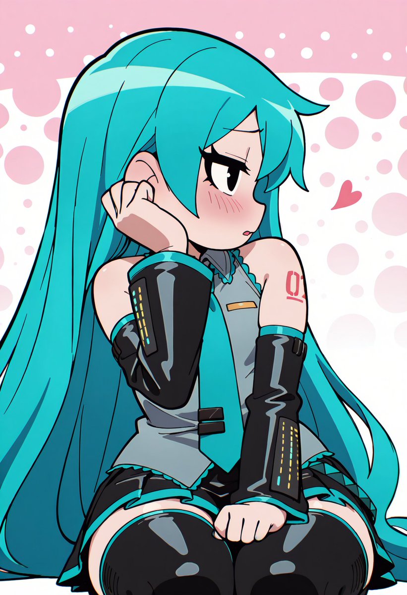 Crocnest's tweet photo. 初音ミクを『スコット・ピルグリム』風に #HatsuneMiku #初音ミク https://t.co/NFa40bED9C